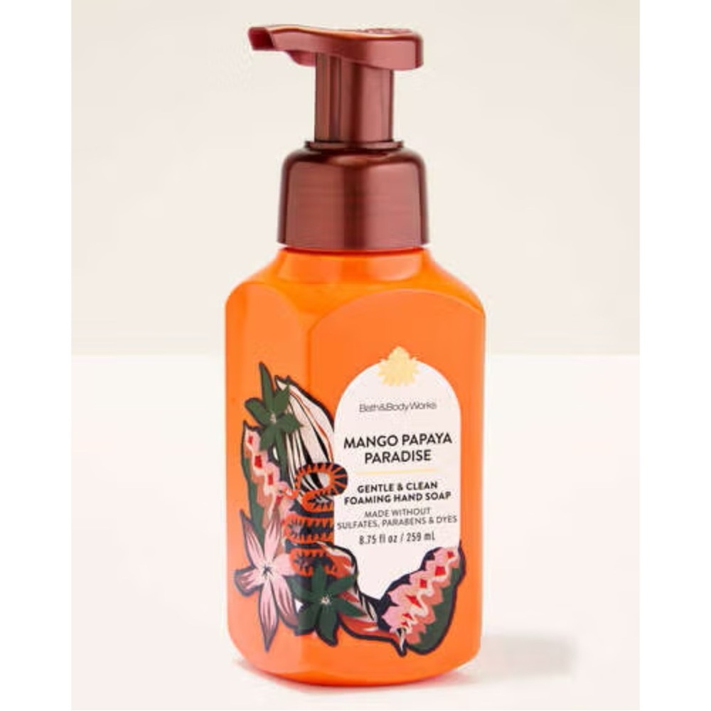 Bath & Body Works Mango Papaya Paradise Gentle & Clean Foaming Hand Soap